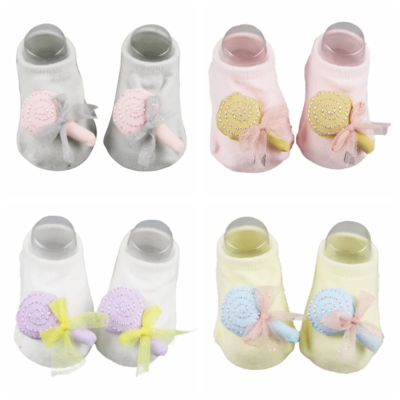 Bobora-Calcetines antideslizantes Unisex para beb&eacute; y ni&ntilde;a, calcet&iacute;n para el suelo del hogar-2