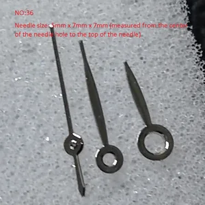 Watch accessories, watch pointer, 3-pin female model, suitable for 6T51 movement, pointer size is 5mm x7mm x7mm/No.0036