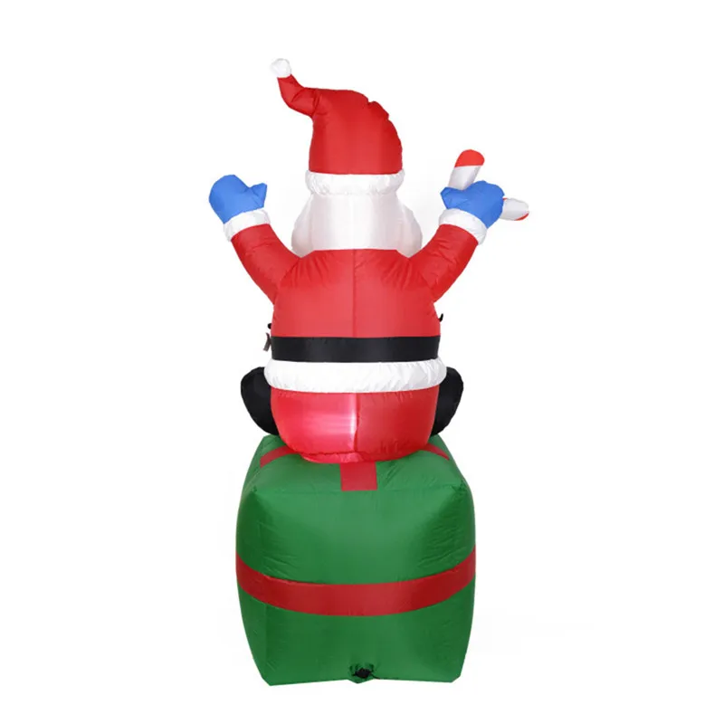 Надувной светильник Санта Клаус Рождественское украшение садовые надувные