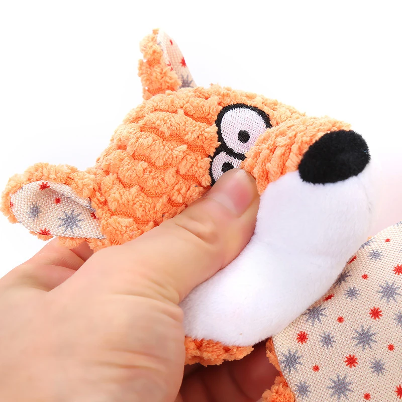 

Dog Plush Bite Chew Dog Toys Animal Shaped Plush Dog Toys Suitable for Dogs of All Sizes