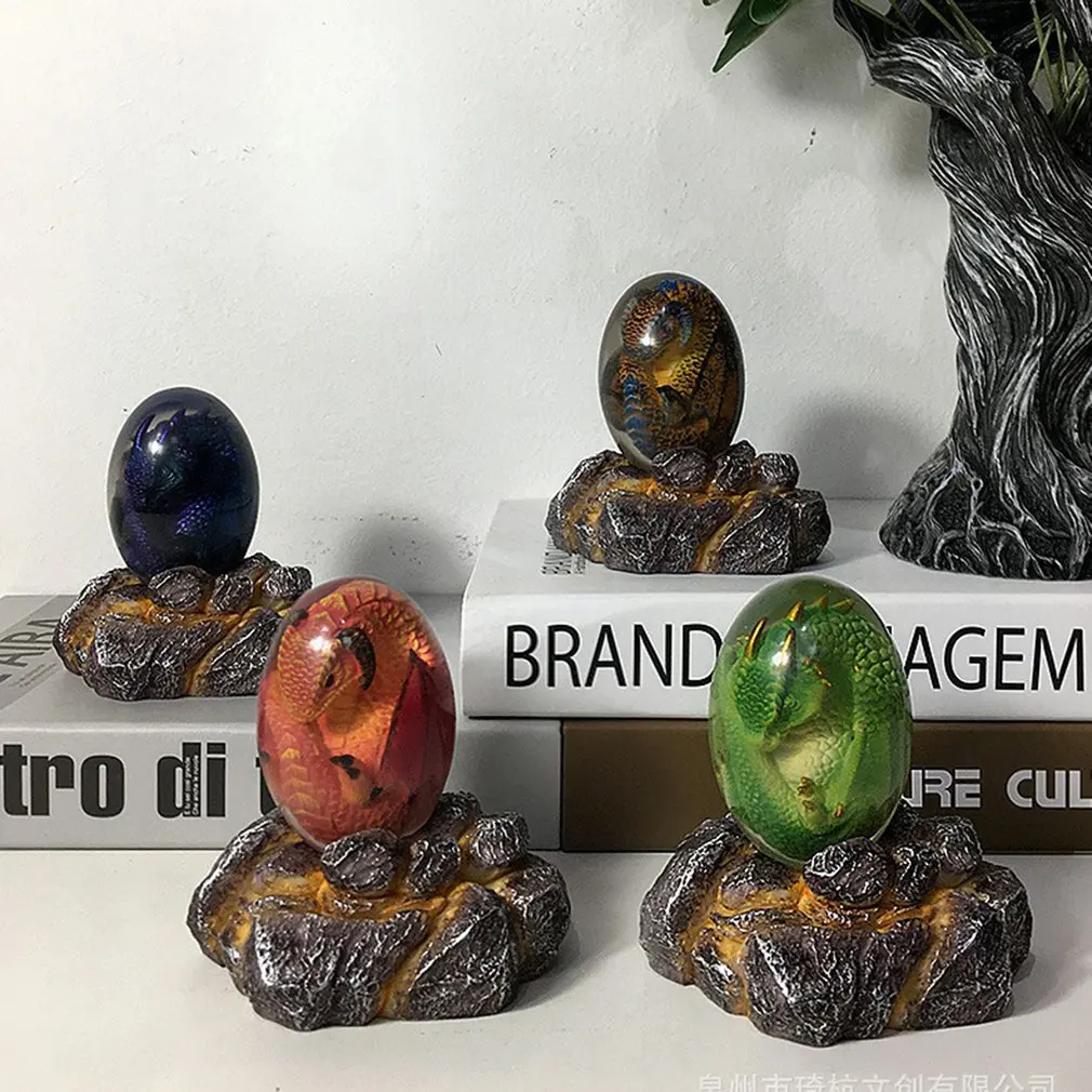 Huevo de drag&oacute;n de Lava, bonito y personalizado, elaborado, port&aacute;til, regalo de vacaciones, recuerdo, mano de obra fina-4