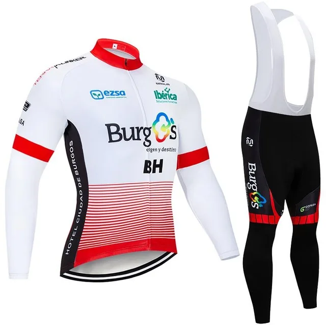 

2020 Winter TEAM BH Cycling JERSEY 20D gel pads Bike Pants men Ropa Ciclismo thermal fleece bicycling Maillot Culotte SUIT