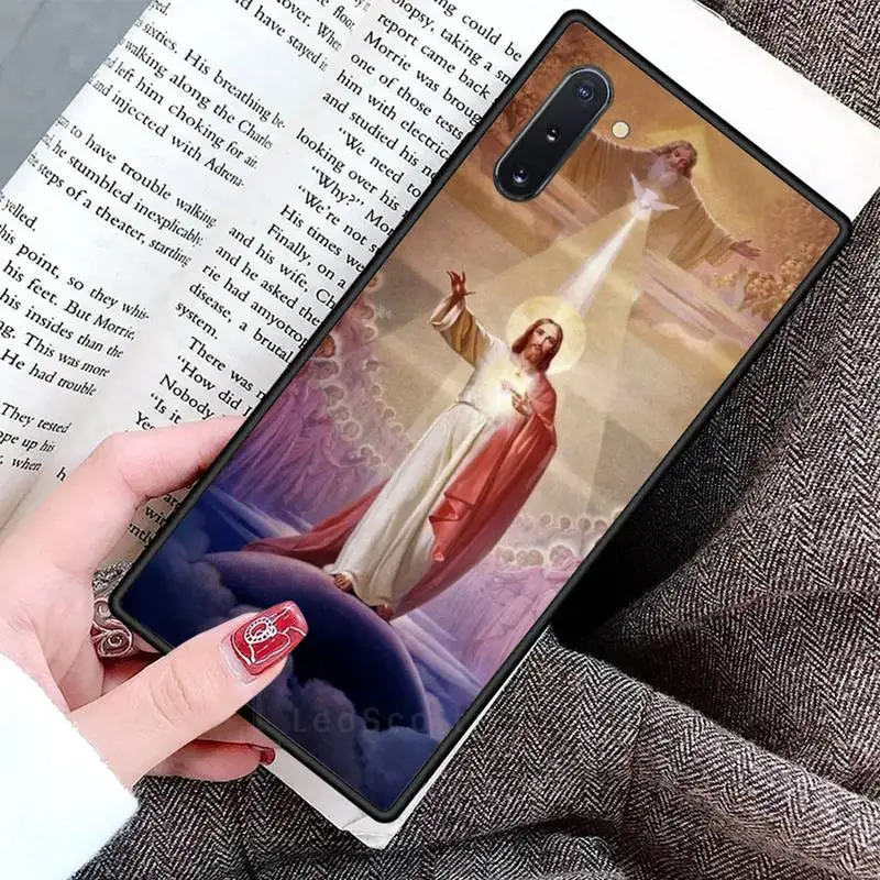

Jesus Sacred Heart Phone Case For Samsung Galaxy S8 S9 S10 Plus S10E Note 3 4 5 6 7 8 9 10 Pro Lite cover