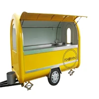 mobile 280cm with 12 months warranty american food truck car for fast food for sale with shipping by sea