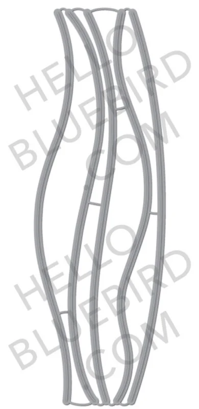 

2021 AliliArts металлические пресс-формы Slimline Hill & Dale Сделай Сам Скрапбукинг Фотоальбом декоративное тиснение пресс-карта ремесла штамп