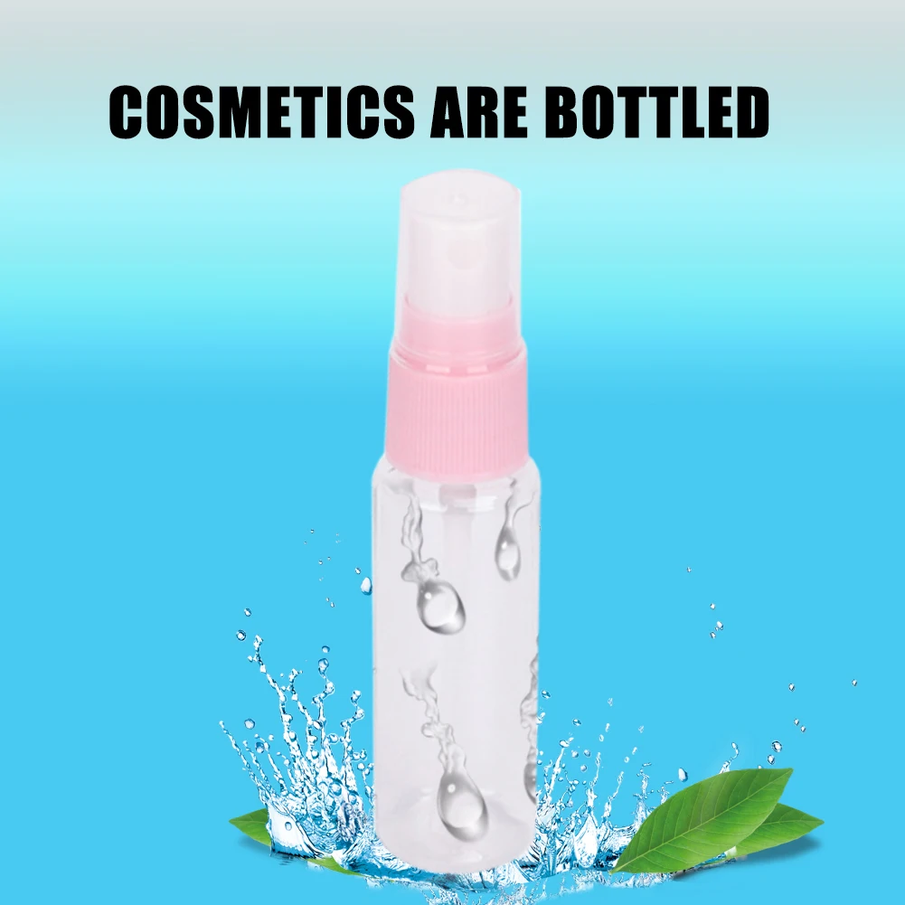 

1/2/3pcs Plastic Travel Spray Bottles For disinfecting water Empty Transparent Bottles for Shampoo Make Up Containers