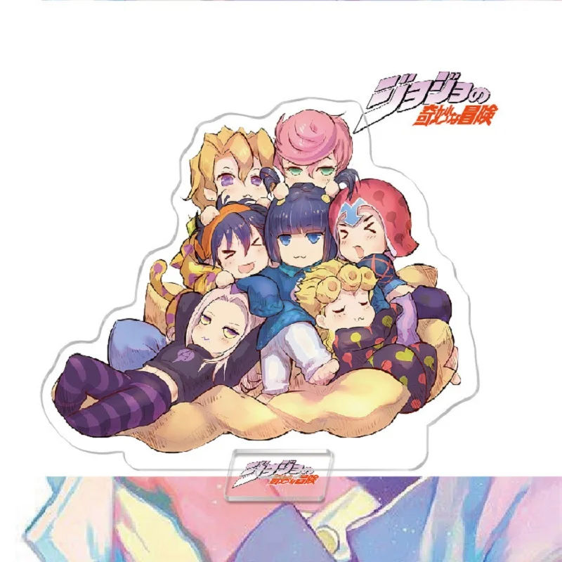 

16cm JOJO JOJO's Bizarre Adventure Kakyoin Noriaki Polnareff Dio Acrylic Stand Figure Model Plate Holder Cake Topper Keychain