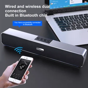 home theater surround subwoofer led tv sound bar wireless bluetooth computer wireless bluetooth speaker aux for pc tv speaker free global shipping