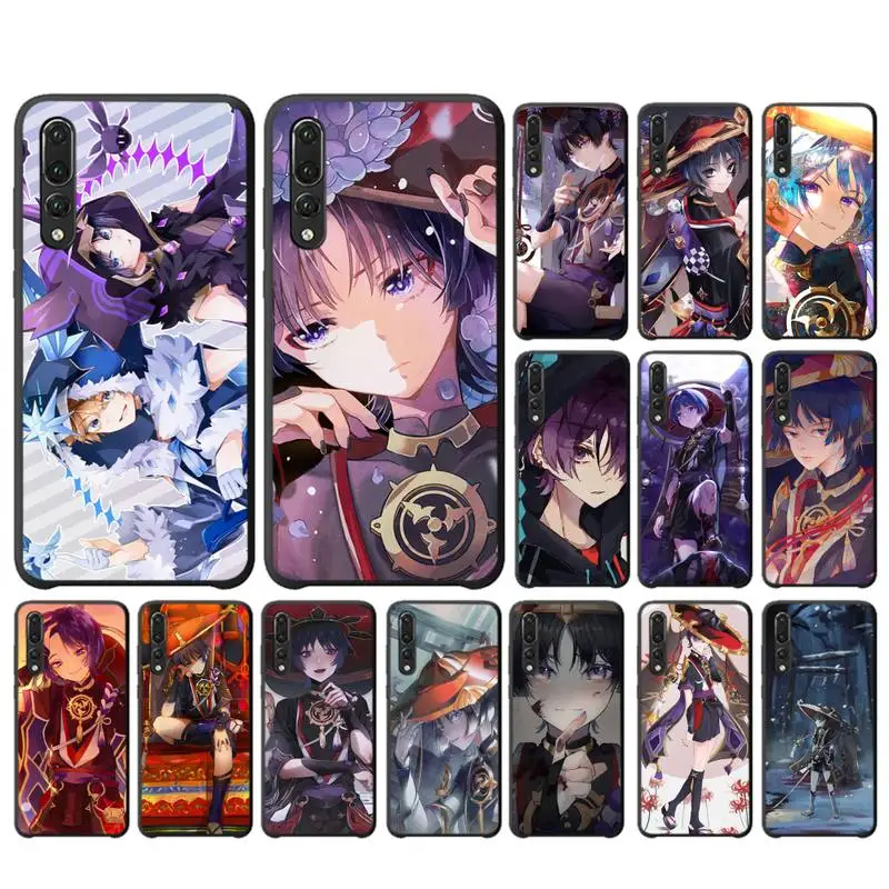 

MaiYaCa Scaramouche Genshin Impact Phone Case for Huawei P30 40 20 10 8 9 lite pro plus Psmart2019