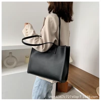 large capacity pu leather luxury top handle bags for women female fashion purses and handbags high quality shoulder tote bag