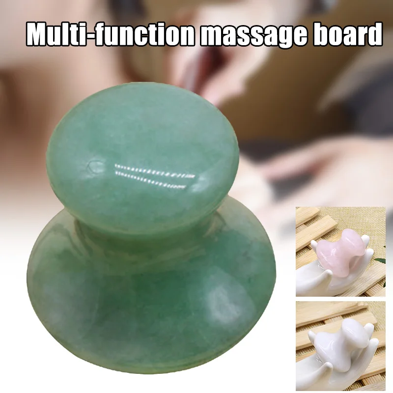 

Новый Кристальный нефритовый гриб гуаша доска массажер для ног против морщин массажер инструмент 19ing