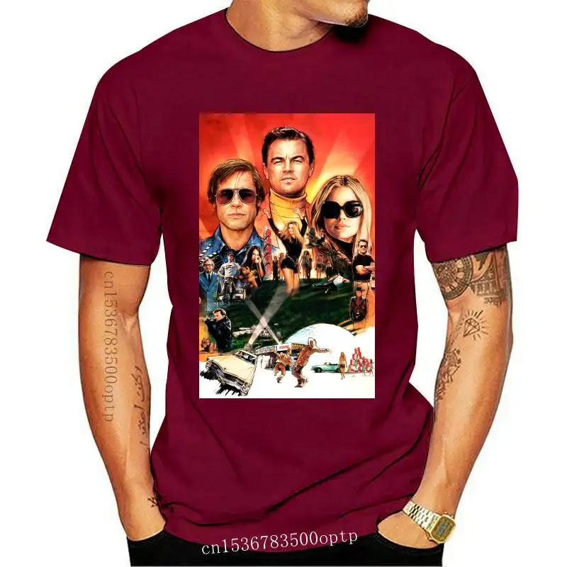

Футболка Once Upon A Time In Hollywood, футболка Тарантино, Квентин, Леонардо, ДиКаприо, один раз в Голливуд, Квентин Тарантино