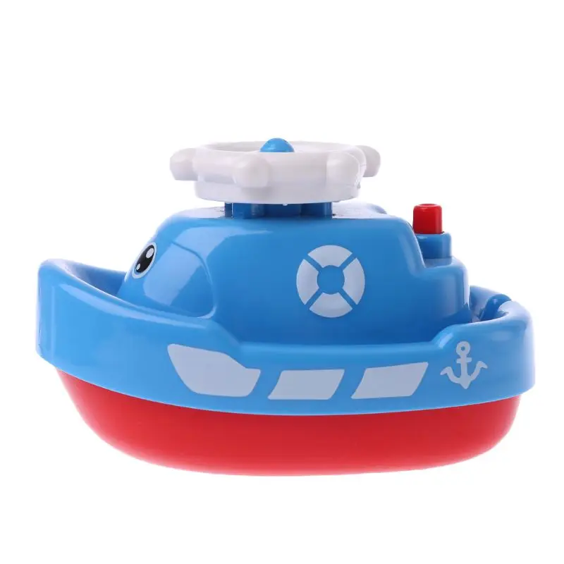

Kids Bath Toys Electronic Spray Water Boat Floating Bathtub Pool Bathroom Swimming Playing Child Baby Gifts
