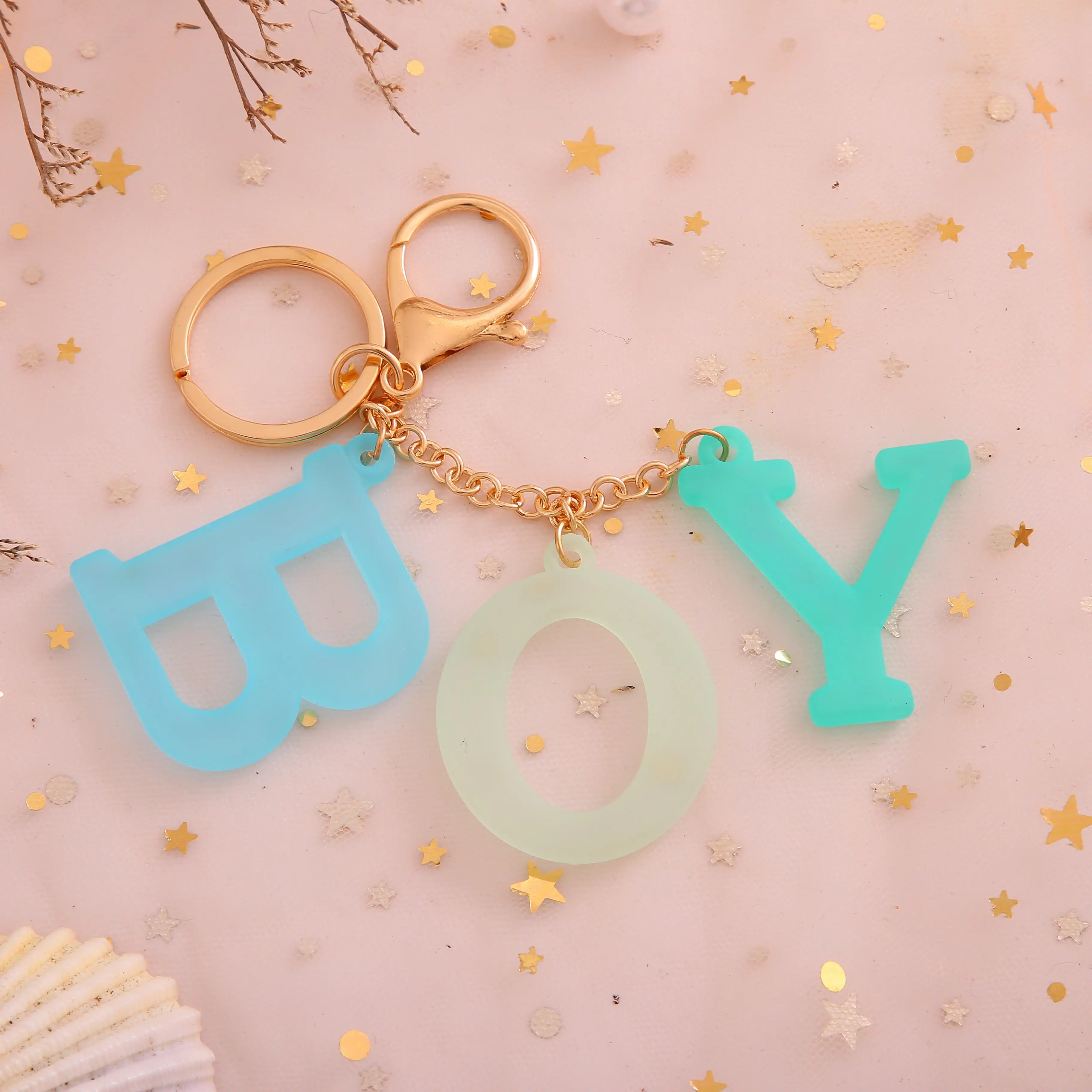 E-Ling брелок с надписью на английском языке Сумочка брелоком подвески для женщин и