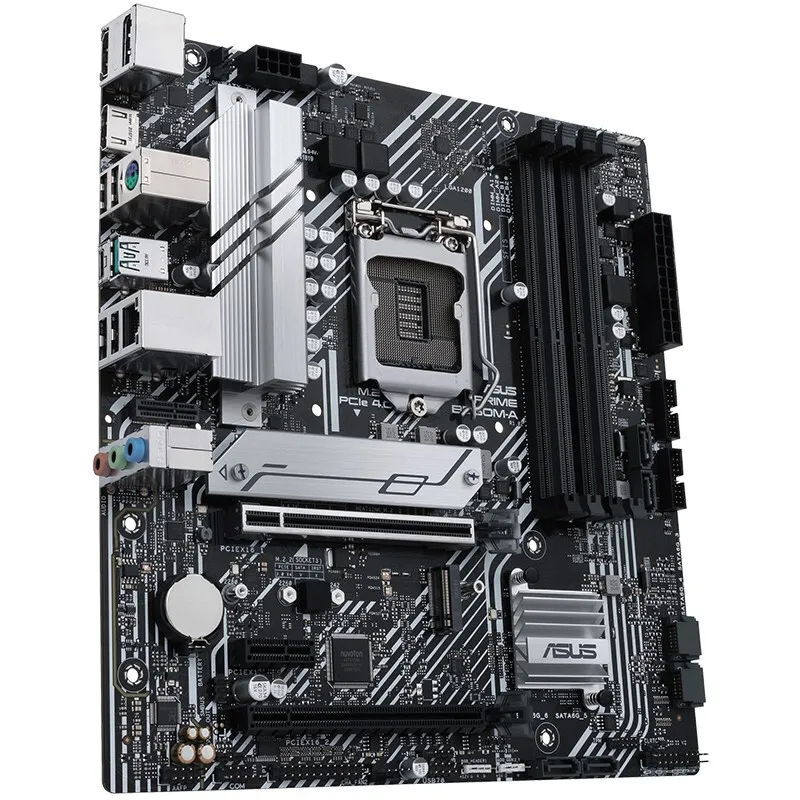 Preise Marke Neue ASUS PRIME B560M-A MATX Motherboard PCIe 4,0 Dual M.2 Unterstützung CPU 11600KF/11400F/10600KF/10400F (Intel B560/LGA 1200)