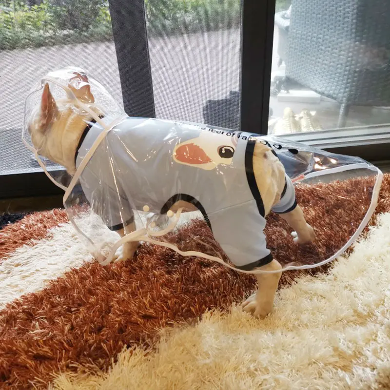 Дождевик для маленьких собак пончо дождевик водонепроницаемая одежда корги