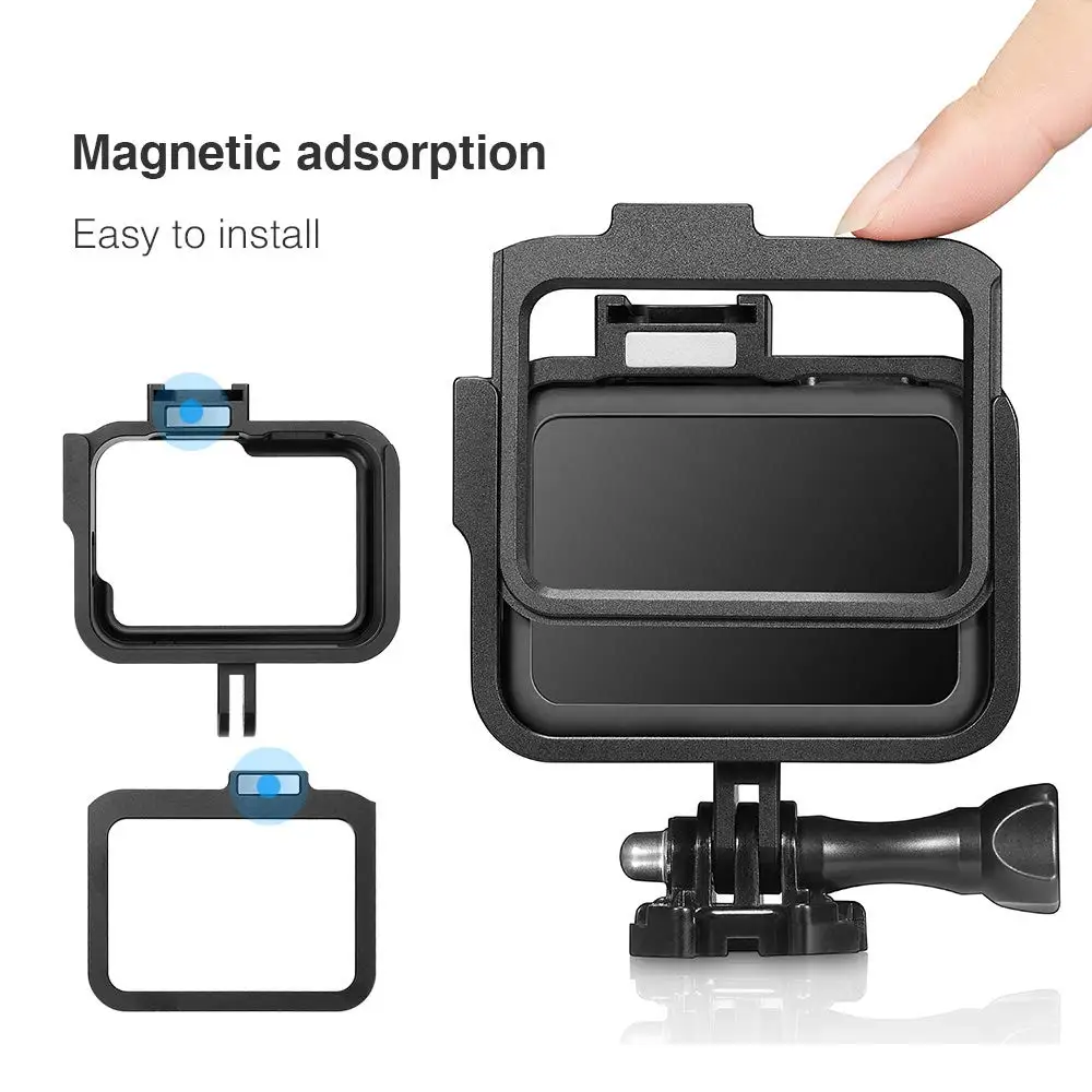 Корпус для камеры Gopro Hero 8 корпус холодного башмака со светодиодной