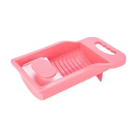 1pc washboard plastic laundry washboard non slip underwear sock mini washboard household daily necessities