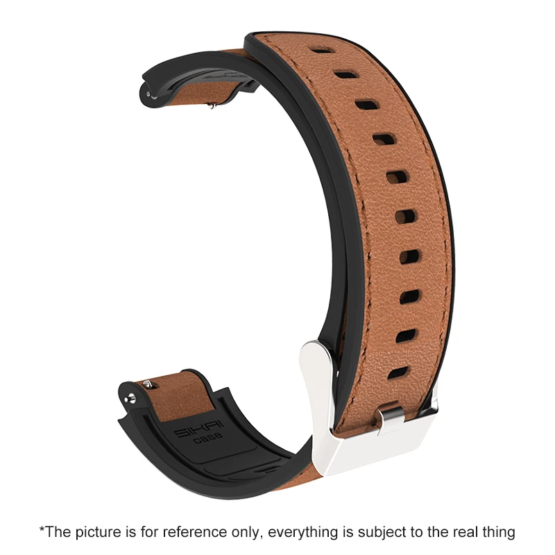 Умный ремешок для часов Amazfit Verge Xiaomi Huami 3 lite силиконовый ремешок сменный Браслет и чехол SIKAI защитный чехол для ПК - Цвет: yellow only strap