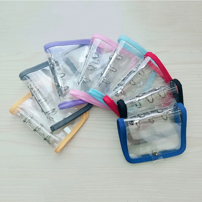 

Photo Album Transparent Loose-leaf Photo Album Edging Photo Album Transparent Photo Album Mini Colorful Durable Photo Album