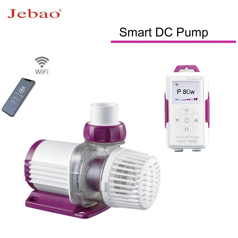 Jebao насос постоянного тока с Wi Fi управлением MDP 2500 3500 5000 8000 аквариумный водяной для