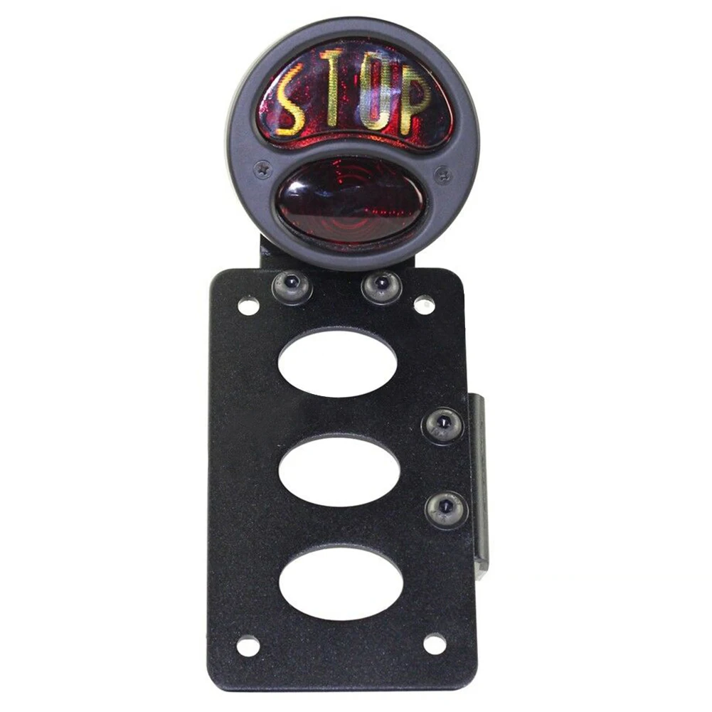 Задний фонарь мотоцикла стоп Боковое крепление стоп-сигнал Duolamp задний номерной