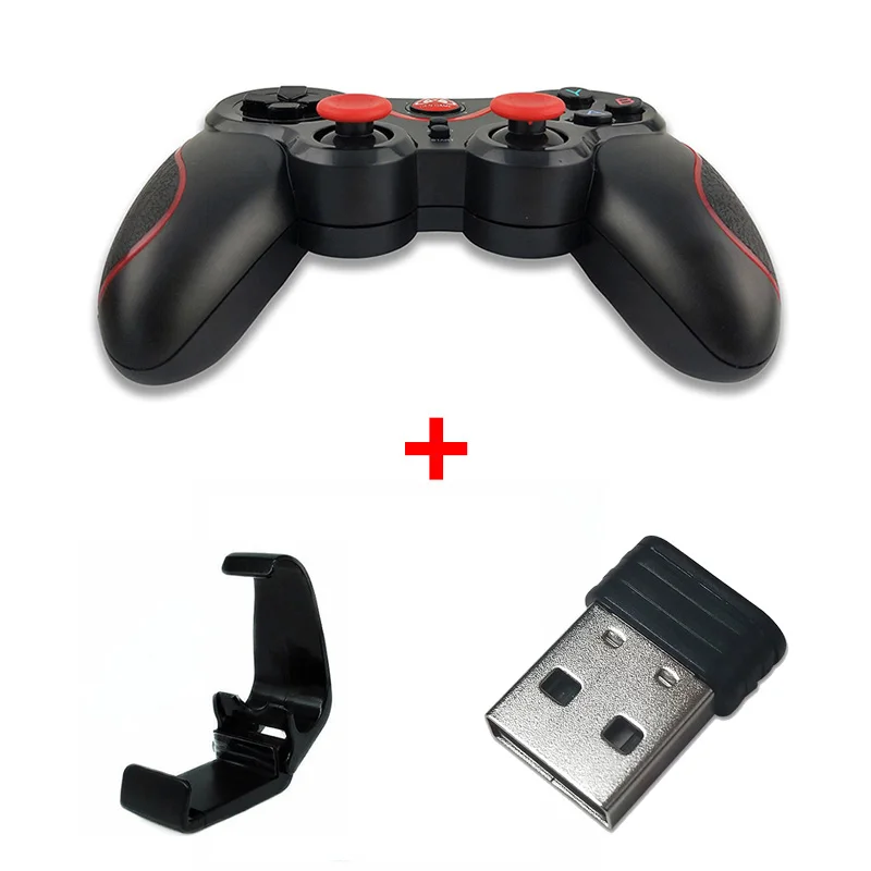 Gamepad 3in1 Gen Game S5 Bluetooth геймпад беспроводной игровой контроллер с держателем для игровой консоли Android PS3 Tv Box - Цвет: Gamepad 3in1