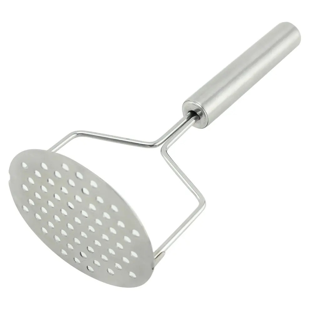 

Potato Masher Masher Thickened Stainless Steel Crusher Wafer Manual Squeezer Children's Food Supplement