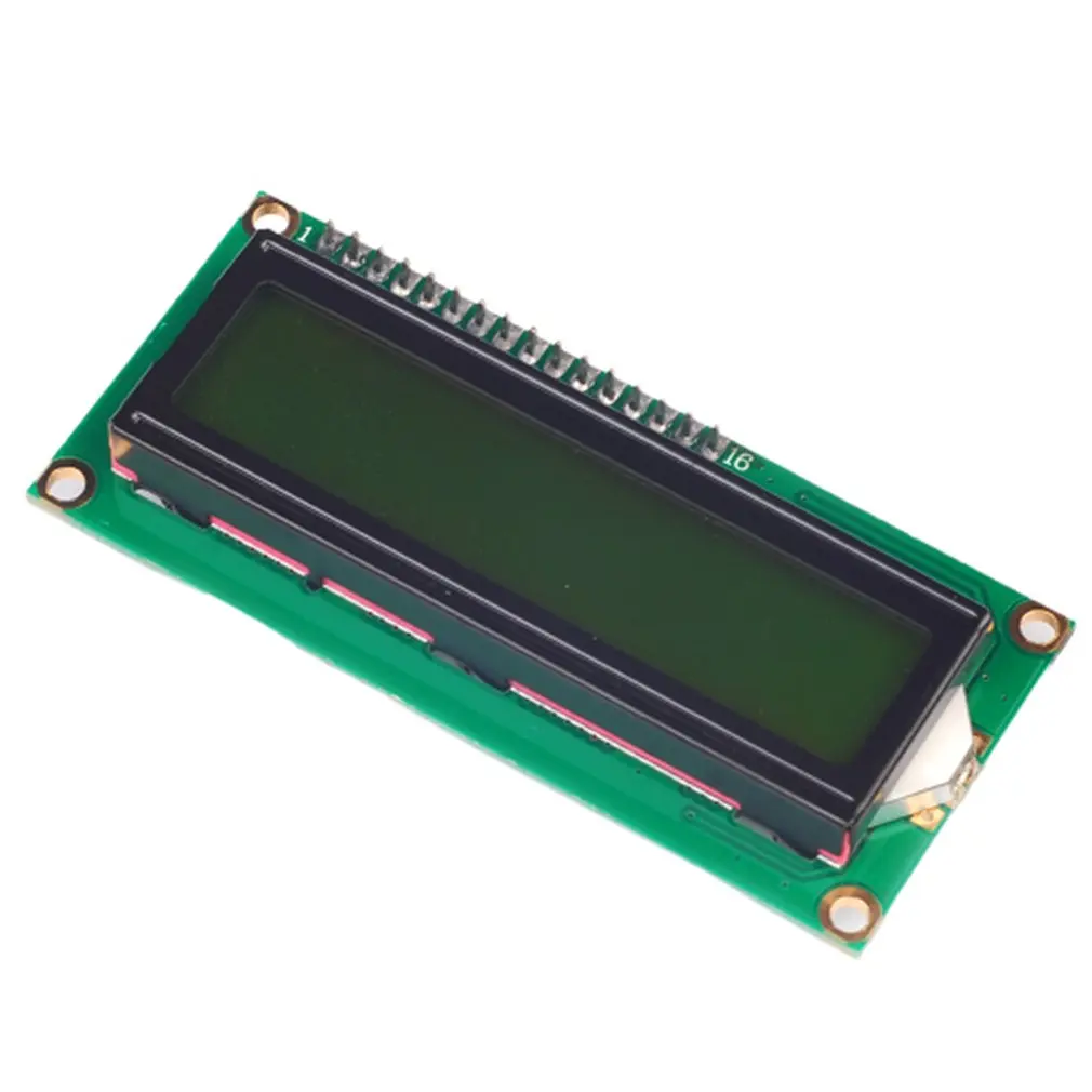 Желто зеленый экран Iic/I2C 1602 ЖК модуль обеспечивает файлы библиотеки оптический
