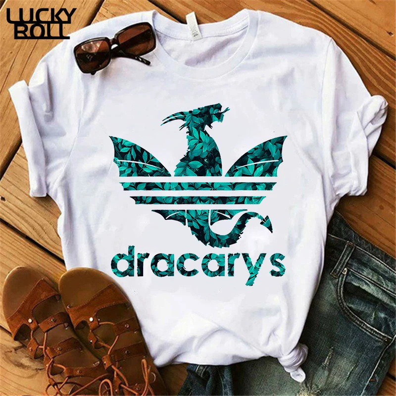 Игра престолов Dracarys футболка женская мать драконов рубашки женские s футболки король королева девушки друзья Mon подарок Тройник