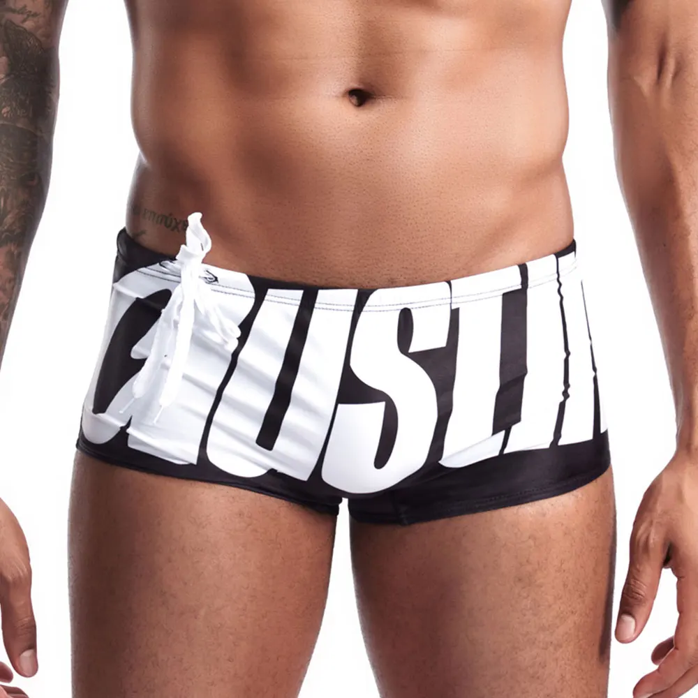 Брендовые плавки ming с низкой талией для геев мужские шорты плавания пикантная