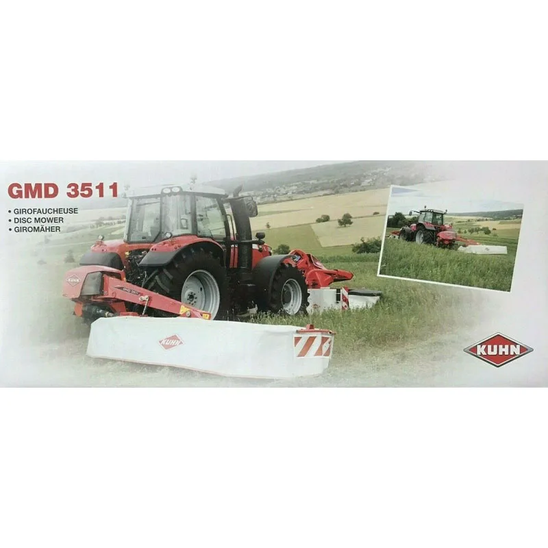 UH 5383 1:32 Кун Gmd 3511 Falciatrice диско диск косилки|tractor thumb|tractor tillerford mileage |