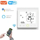 Умный термостат Tuya с Wi-Fi для электрического подогрева пола, контроллер температуры водыгазового бойлера для работы с Alexa Google Home