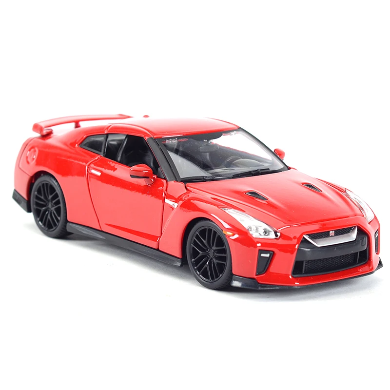 Bburago 1:24 2017 GT R спортивный автомобиль статические литые транспортные средства