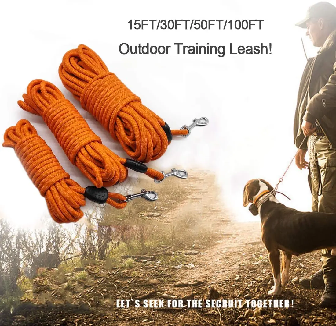 Нейлоновый Поводок для домашних животных прочный поводок дрессировки питомцев 50