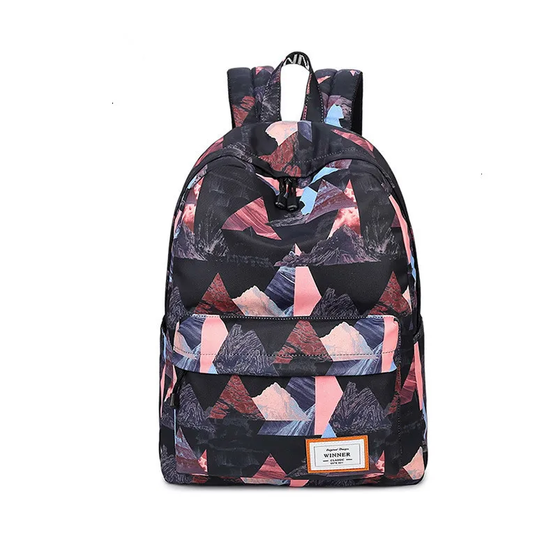 Школьный рюкзак для женщин 2019 женский девочек подростков вместительный холщовый