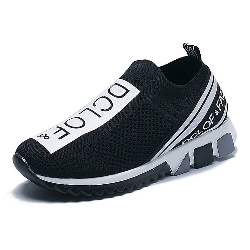 

Summer Women New Socks Shoes Big Size 45 Stretch Fabric Vulcanize Breathable Soft Sneakers Shoes Footwear Fashion Vulcanize Shoe