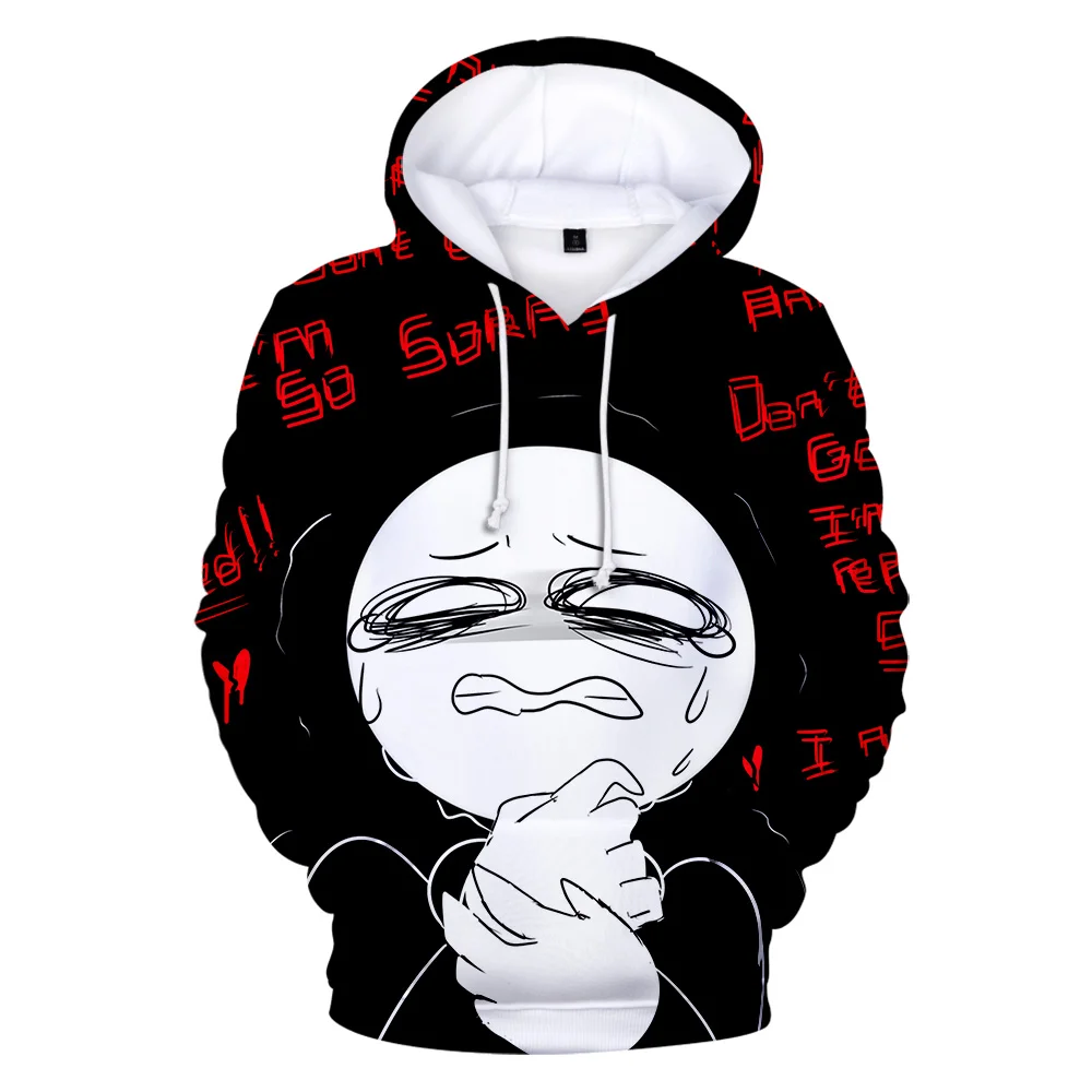 

New Anime Don't Leave Me . I Am So Sorry 3D print Hoodie Sweatshirt Harajuku Streetwear Boy/girl Pullover ADULT/Kids 3D Clothing