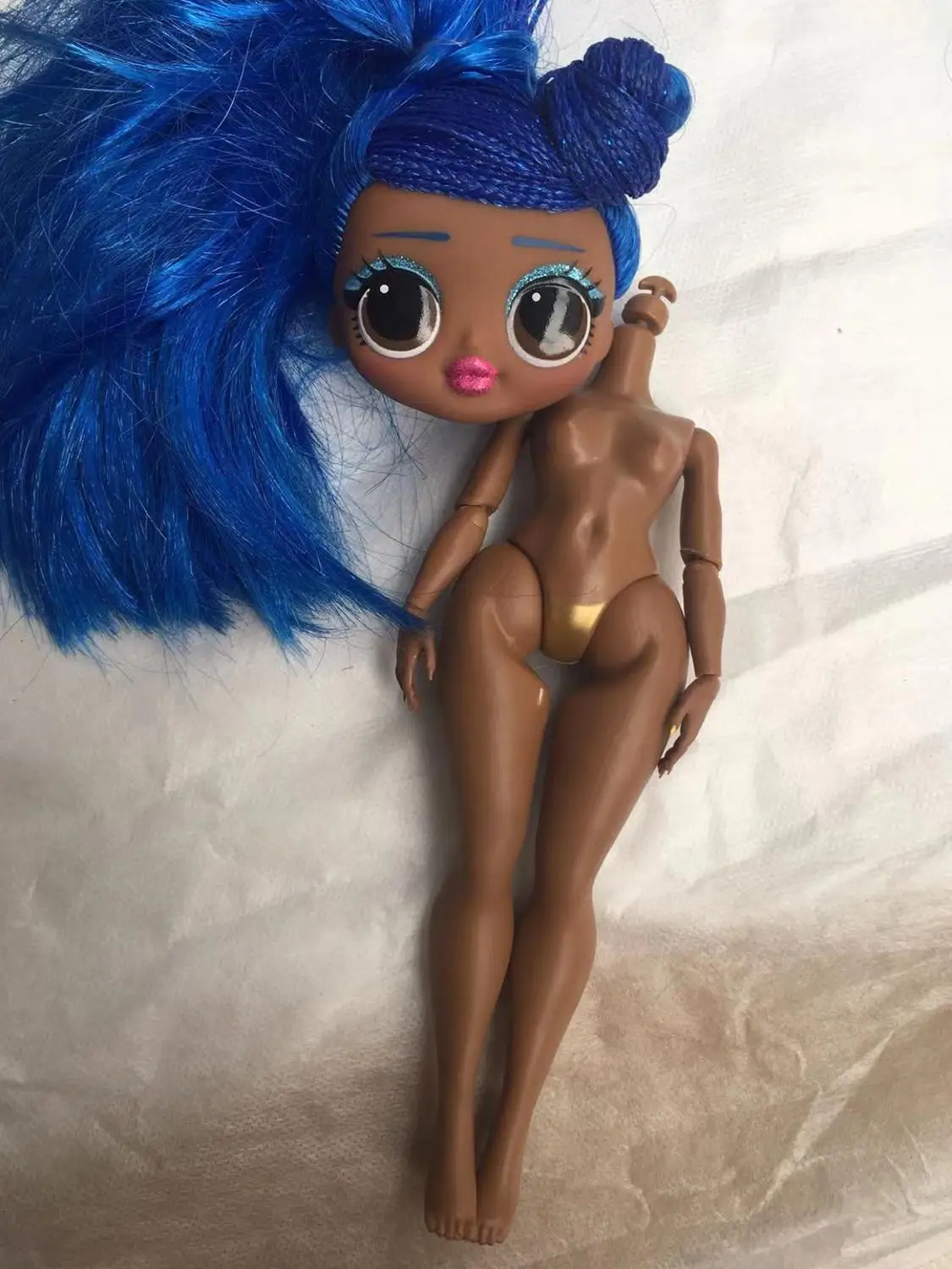 Укорененные волосы модная сестра кукла голова девочка сделай сам игрушка части