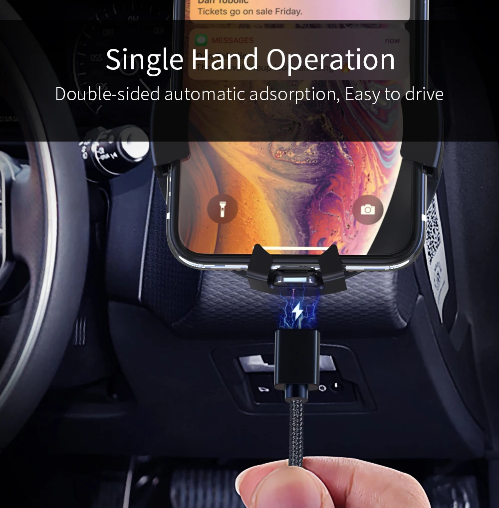 Магнитный USB-кабель для быстрой зарядки со светодиодной подсветкой | Электроника