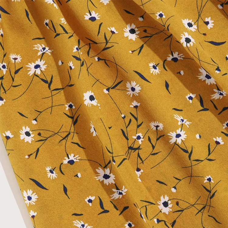 

Fannic Summer Sweet Bow Hollow Out Woman Dress Floral Print Sleeveless Spaghetti Strap A-Line Femme Robe Vestidos