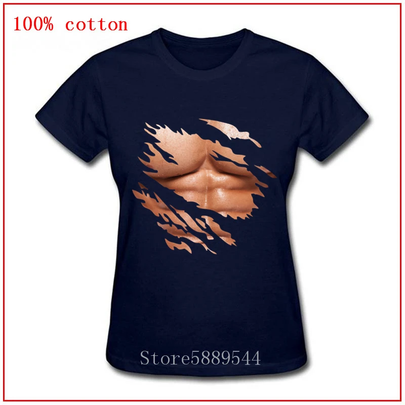 2020 большие шесть упаковок Abs мышцы футболка Топы голые личности Новинка футболки