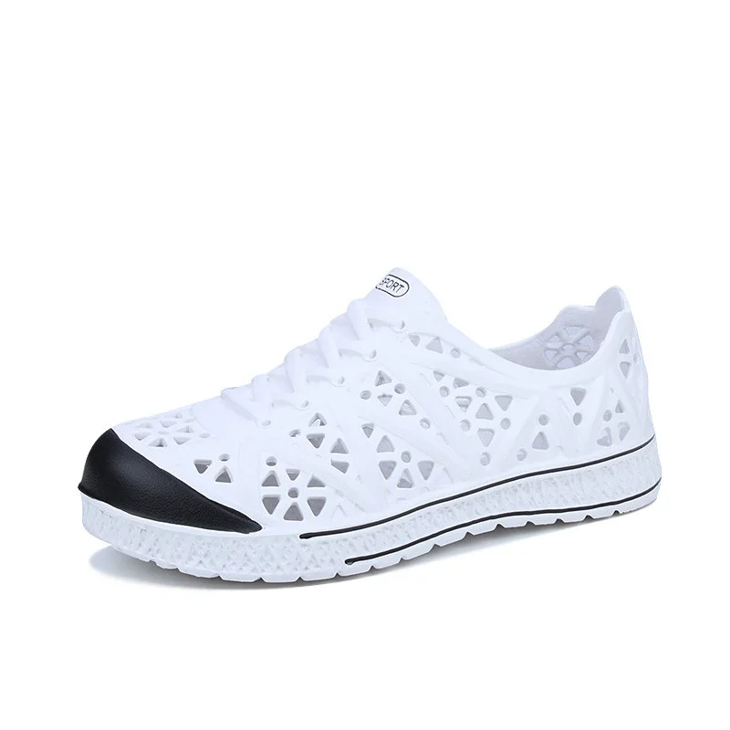 Мужские летние садовые сандалии Нескользящие легкие дышащие клоги Повседневная