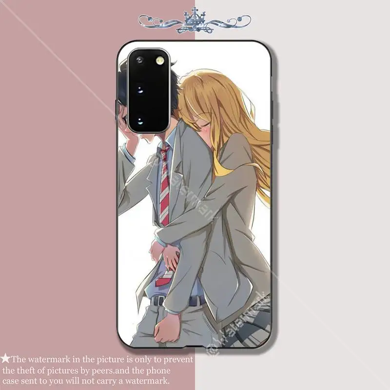 

Maiya Your Lie In April Luxury Phone Case Coque For Samsung Galaxy S9 S10 S20 Plus Note8 Note9 Note10 A80 Cases Fundas