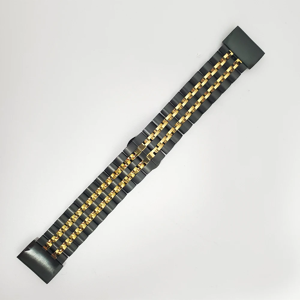 Metal Stainless Steel Strap For Garmin Fenix 6 6X Pro 5 5X Plus Band Bracelet Belt Accessories 22 26mm Fenix6 Watchband ремешок