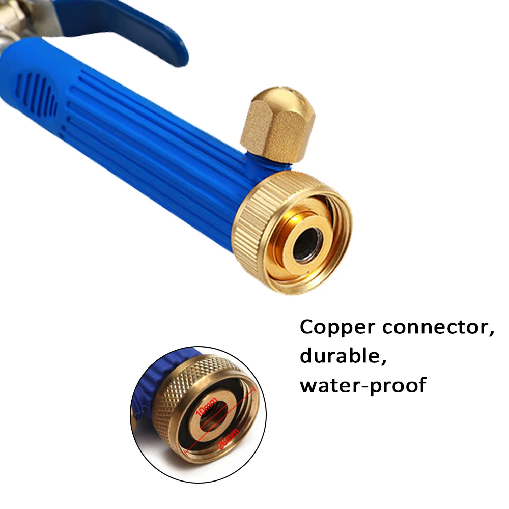 Автомобильный водяной пистолет высокого давления металлический 46 см шланг