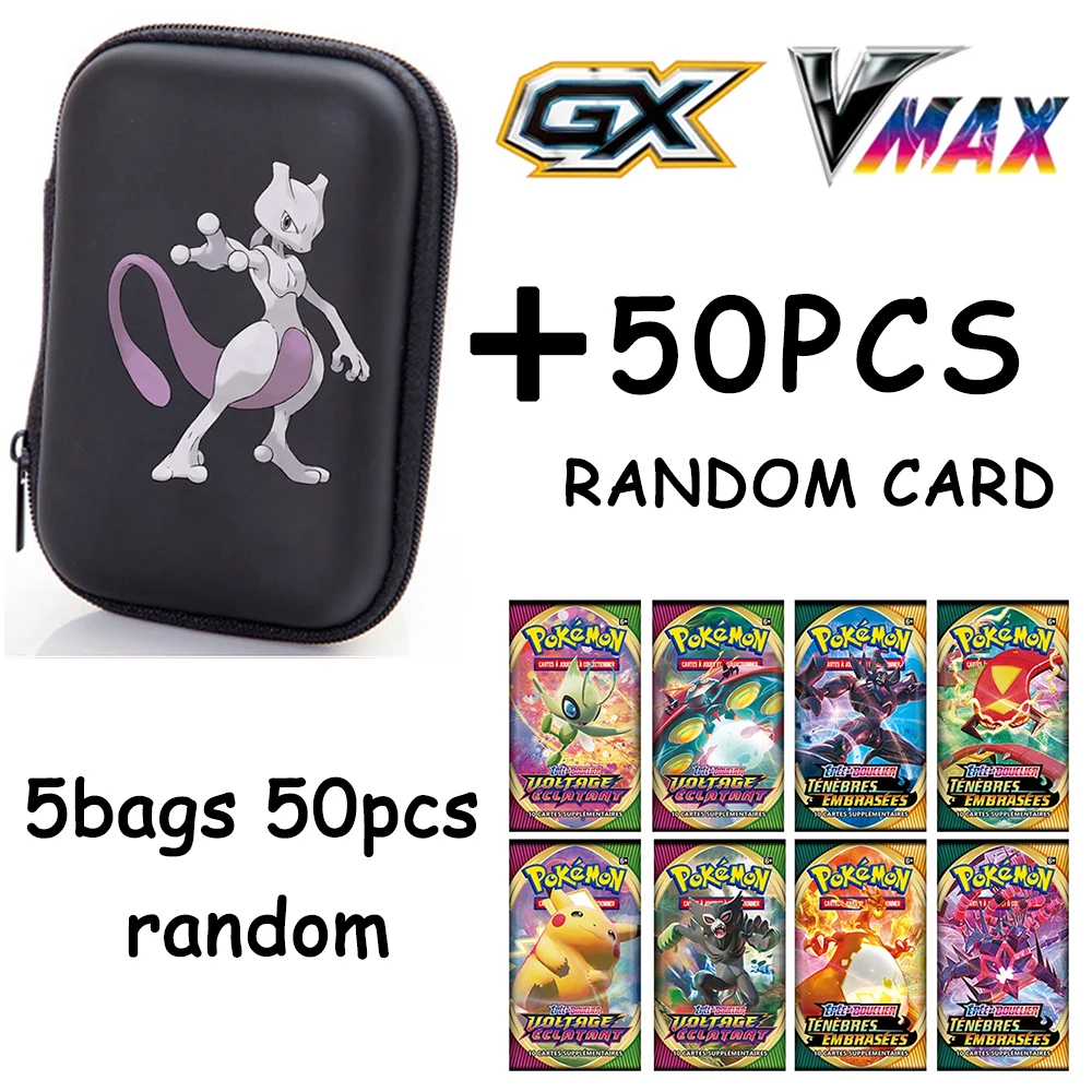 

Игровые карты Pokemon 50 Capa City, держатель для карт, альбом, Жесткий Чехол, книга, коробка для хранения наушников, альбом Pokemon Tomy, детские игрушки