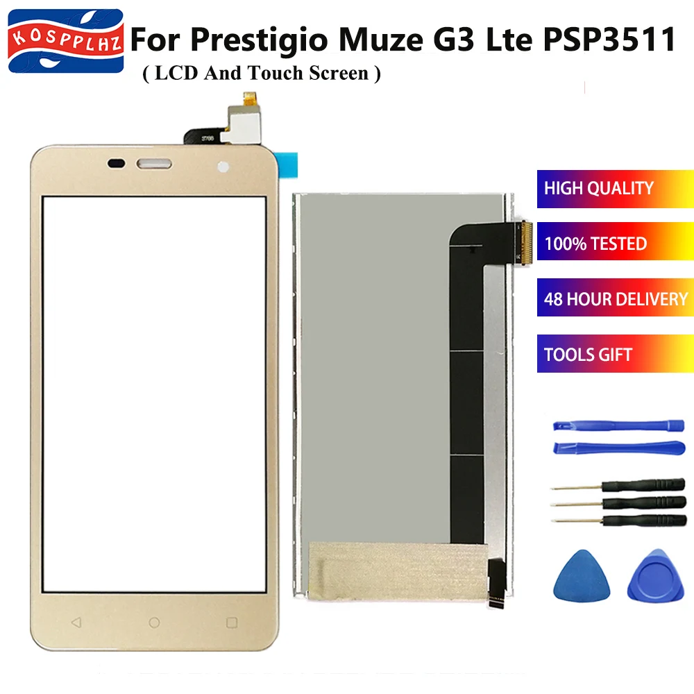 ЖК дисплей для Prestigio Muze G3 Lte PSP 3511 Duo 3511DUO сенсорный экран дигитайзер Замена
