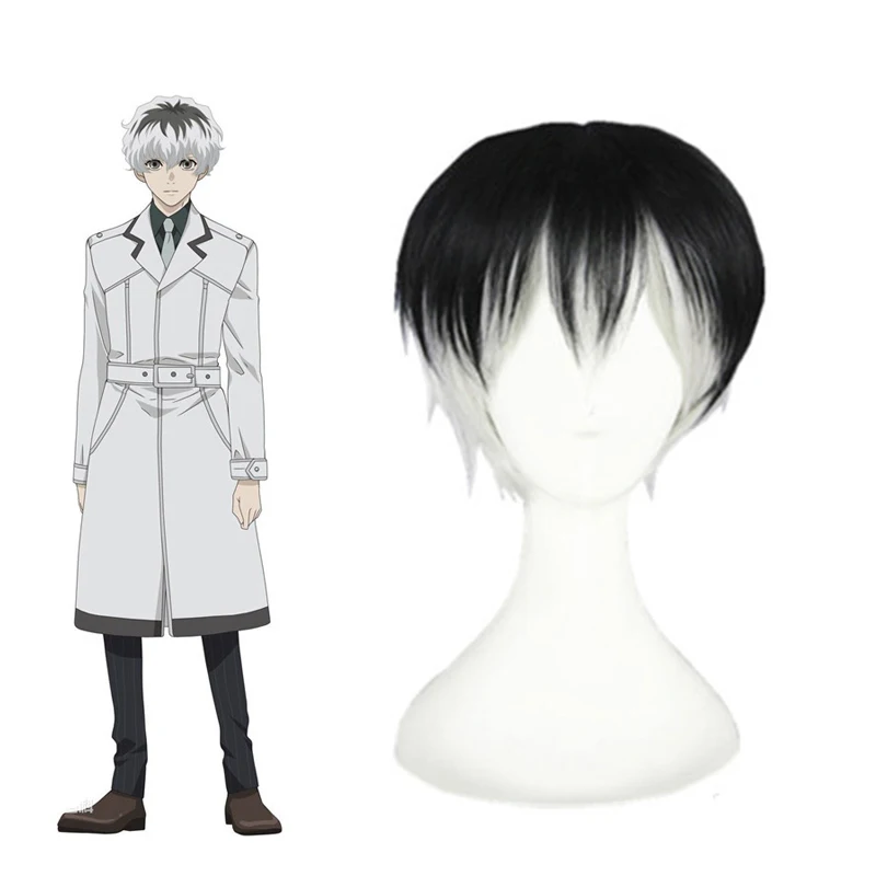2020 косплей костюм из аниме Токийский Гуль парик Sasaki Haite Ken Kaneki для мужчин и женщин