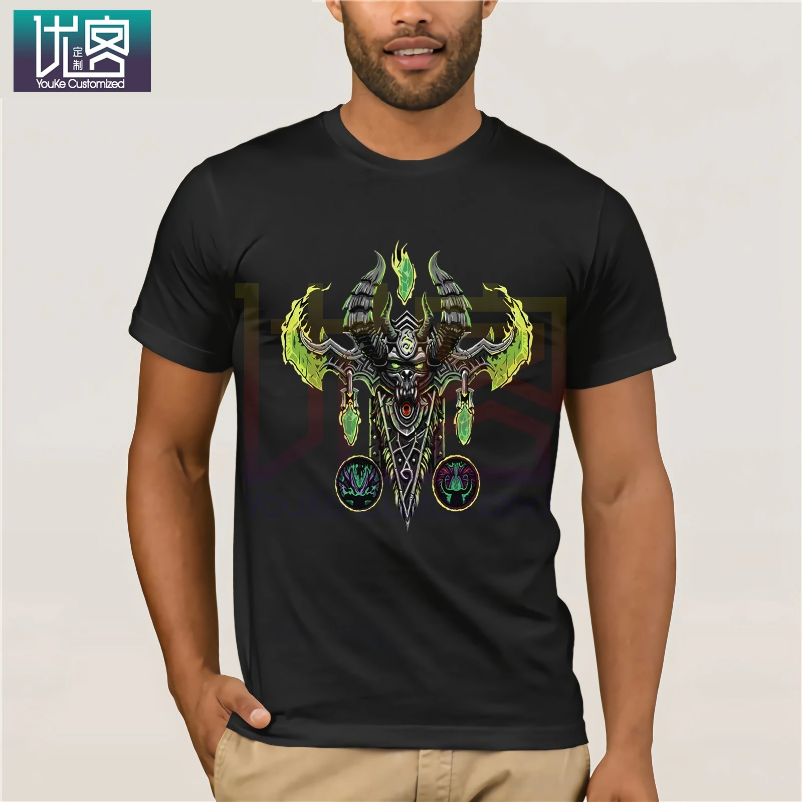 World of Warcraft Battle for Azeroth News винтажные Забавные футболки с вырезом лодочкой хлопковые